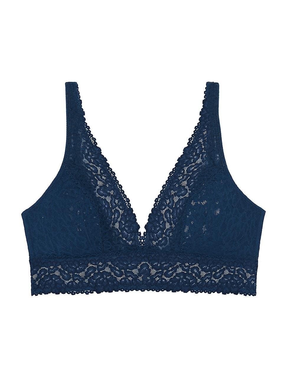 Womens Stretch Lace Plunge Bra Product Image