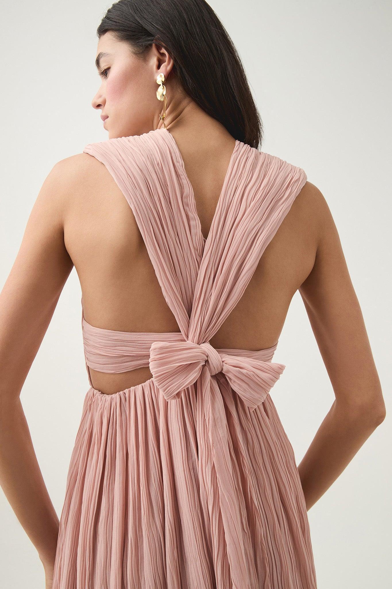 Becoming Bow Back Midi Dress Product Image