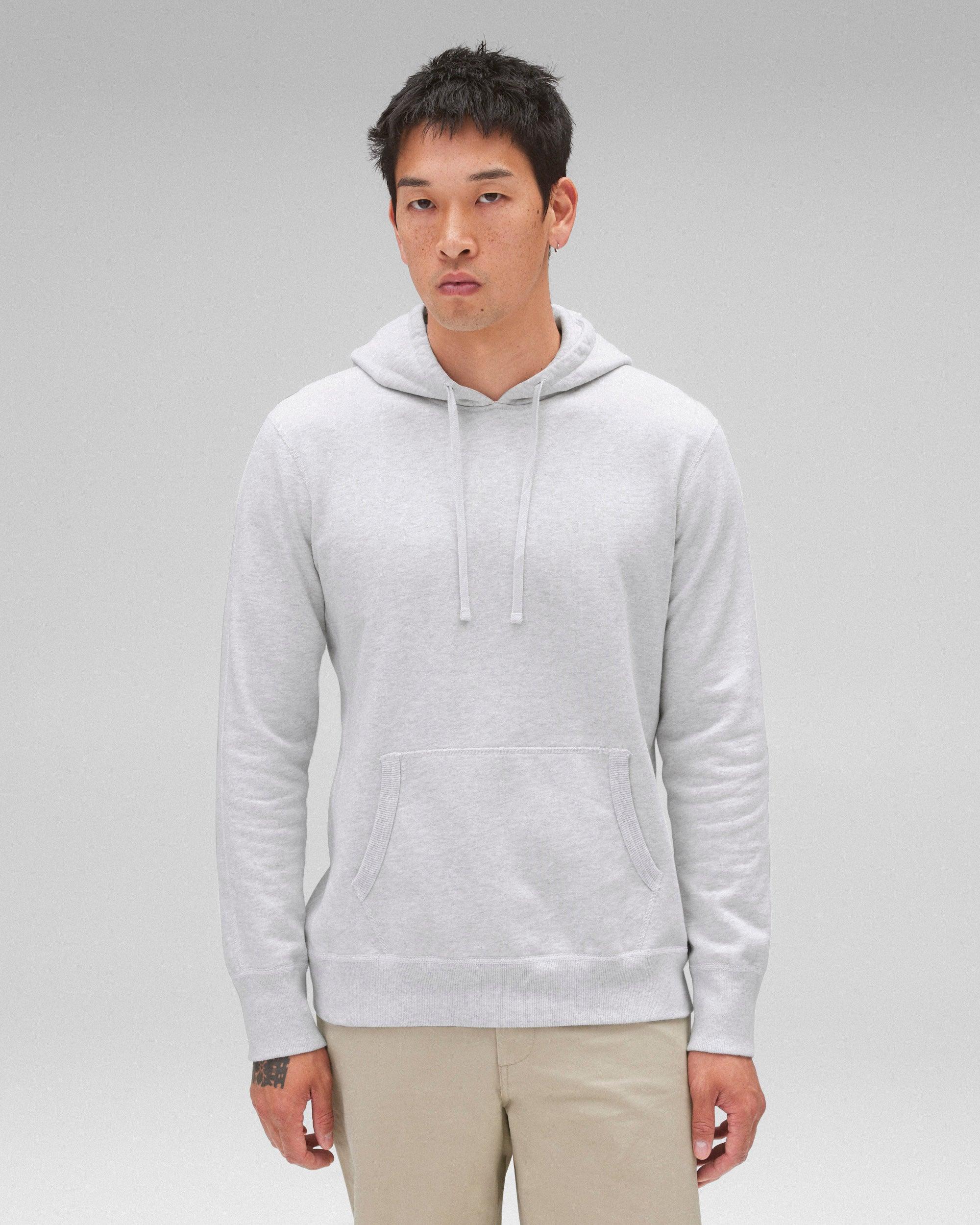 Midweight Terry Slim Hoodie Male Product Image