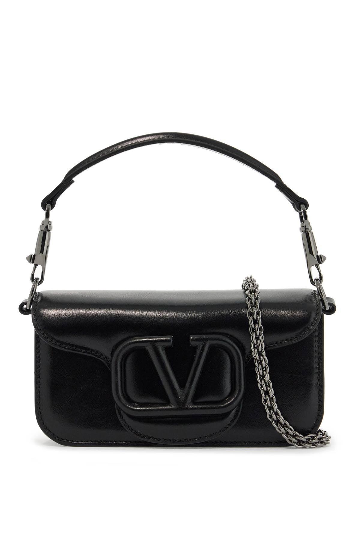 VALENTINO GARAVANI Small Locò Shoulder Bag In Black Product Image