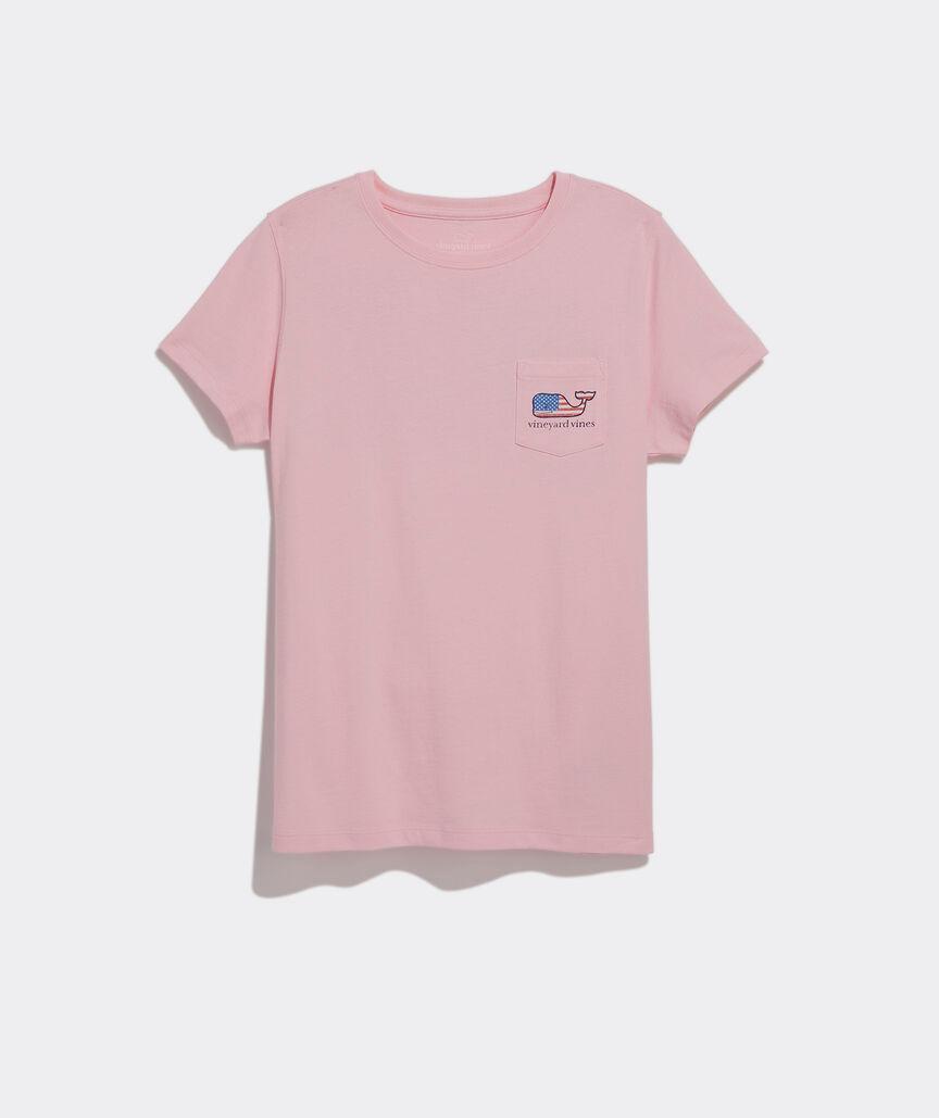 Flag Whale Short-Sleeve Pocket Tee Product Image