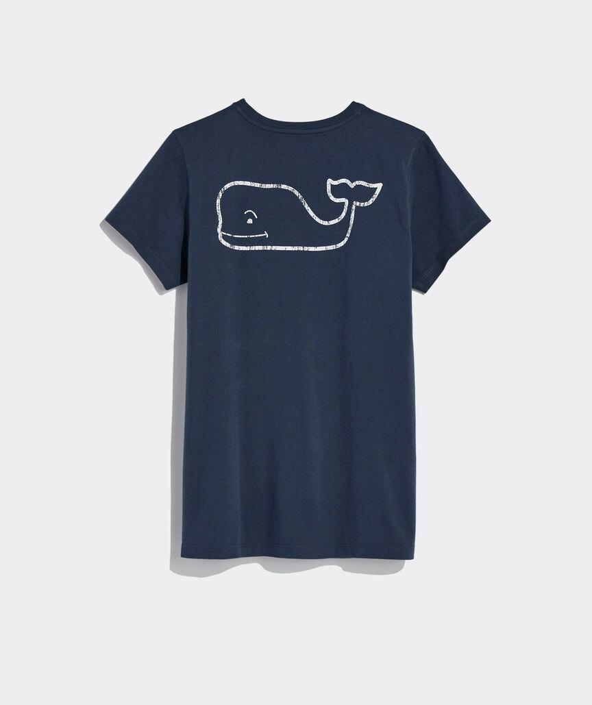 Women's Vintage Whale Short-Sleeve Pocket Tee Product Image