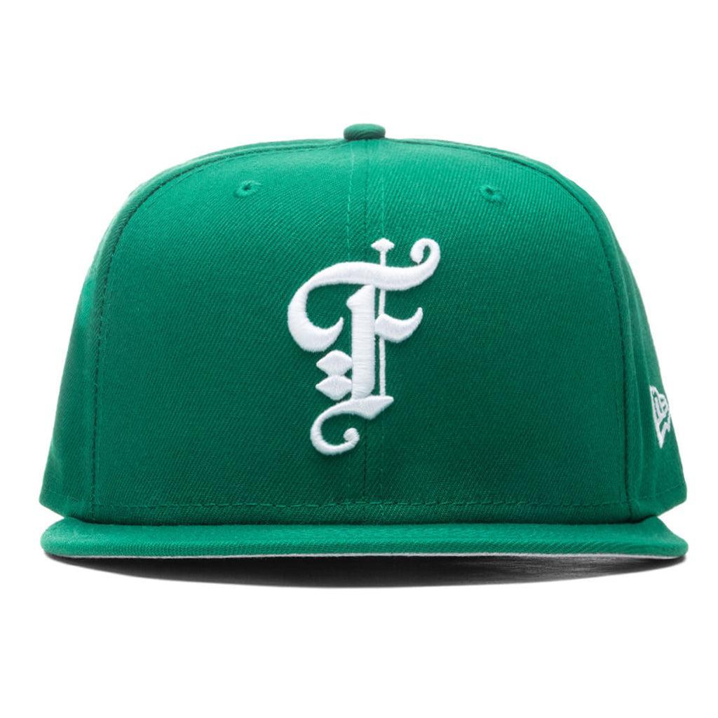 Feature x New Era Old English Fitted Hat - Kelly Green Male Product Image