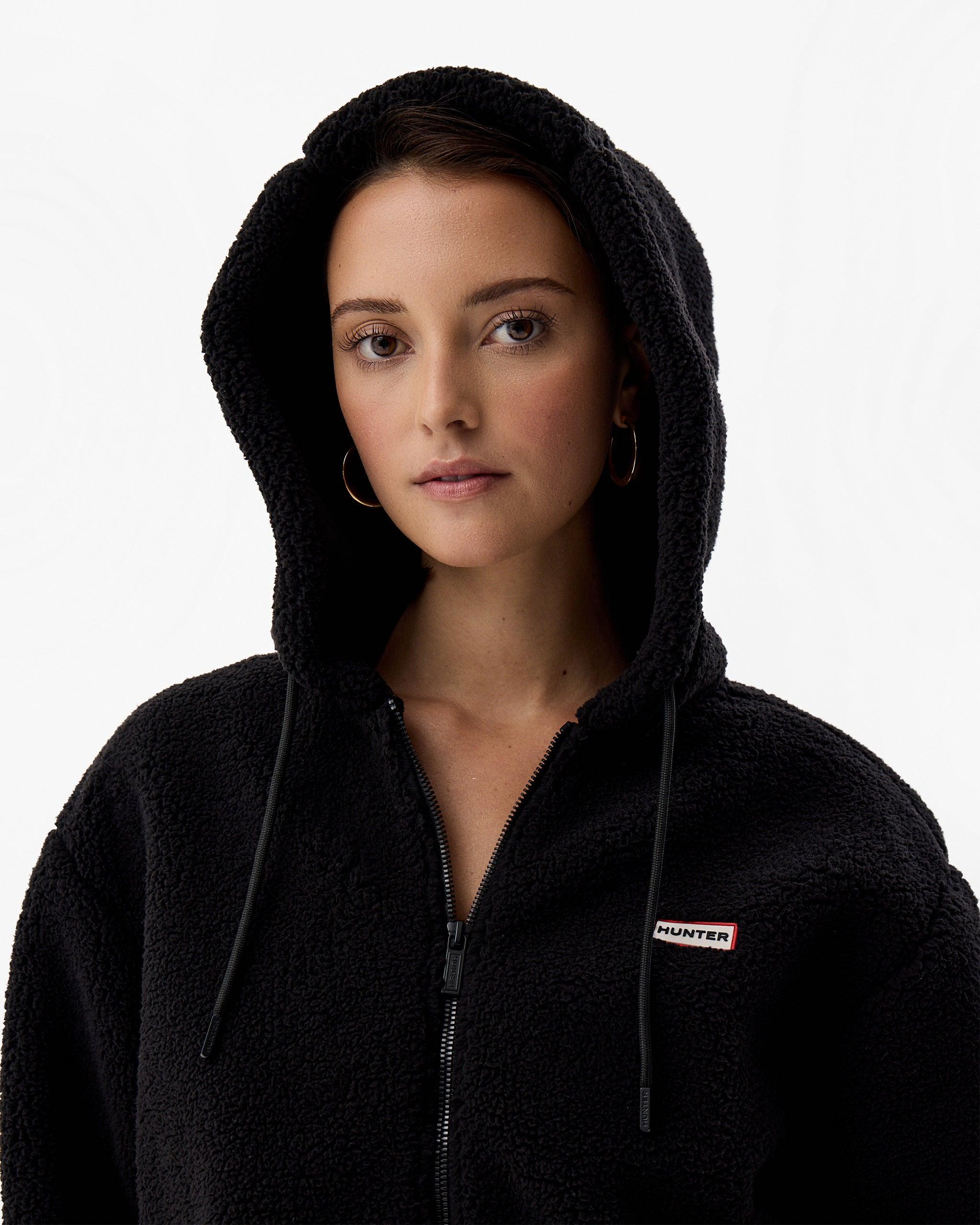 Women's Bonelle Borg Fleece Hoodie Jacket Female Product Image