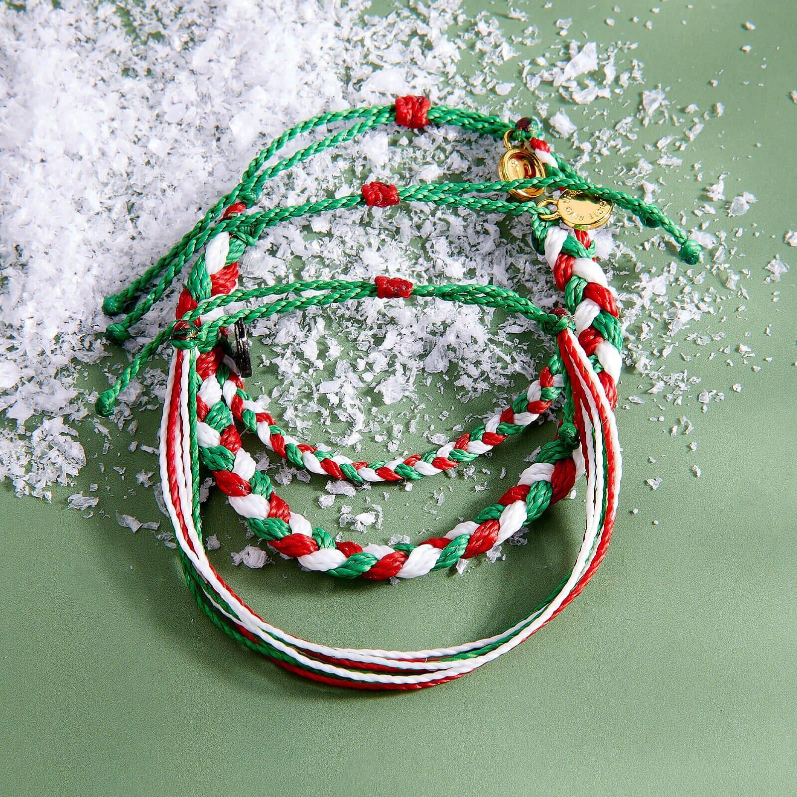 Under the Mistletoe Mini Braided Bracelet Male Product Image