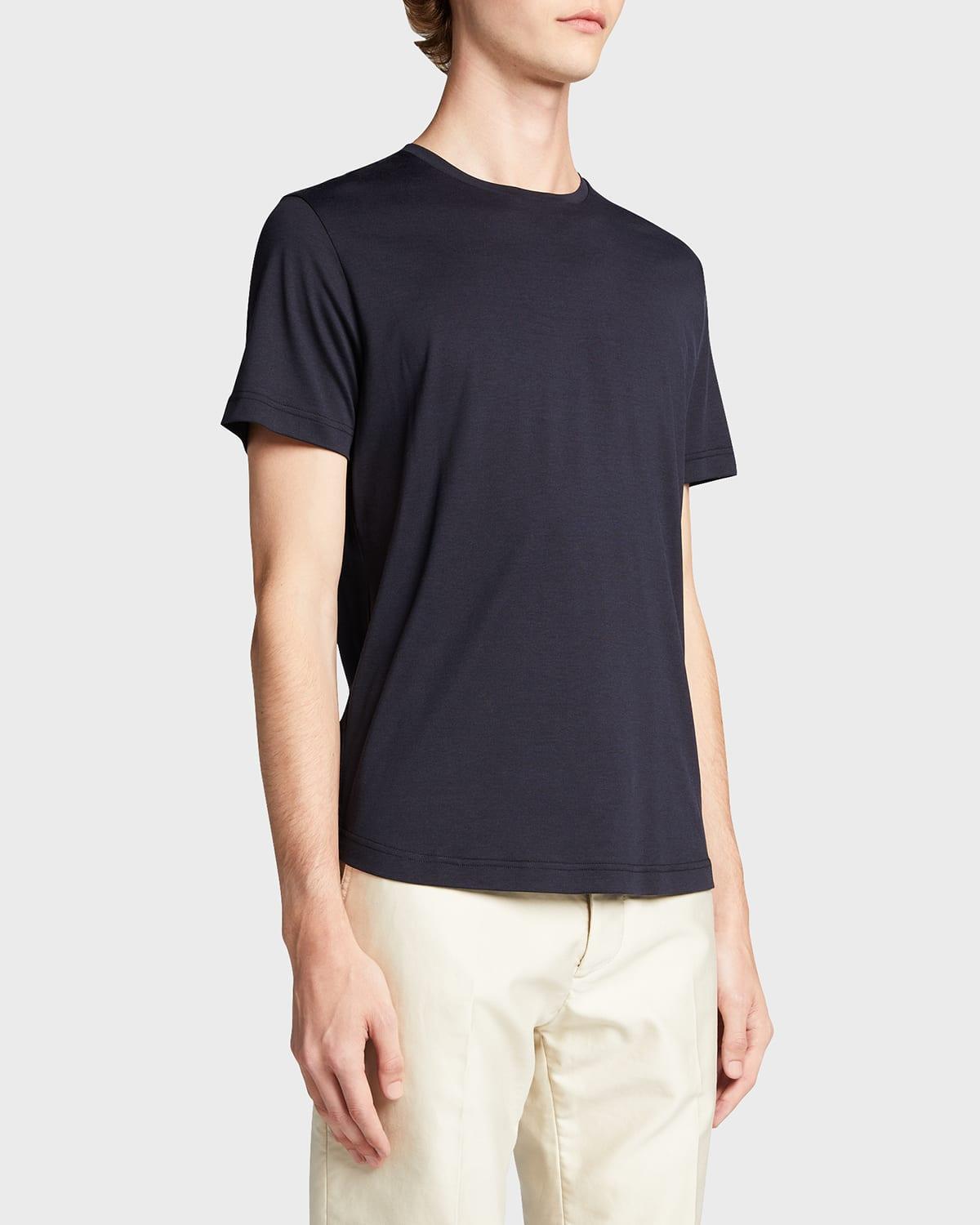 Mens Silk-Blend Tee Product Image