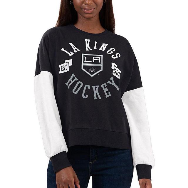 Womens G-III 4Her by Carl Banks Black Los Angeles Kings Team Pride Pullover Sweatshirt Product Image