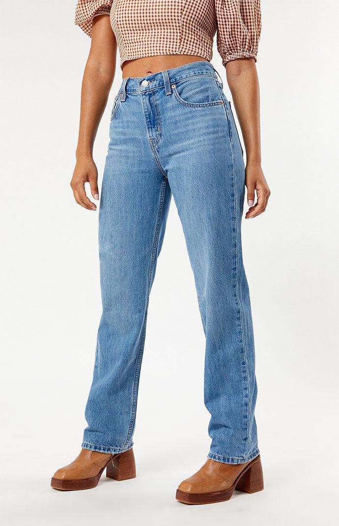 Levi's Women's Go Ahead Low Pro Straight Leg Jeans Product Image