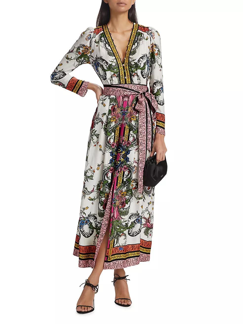 Marchesa Rosa Ivy Floral Maxi Dress Product Image