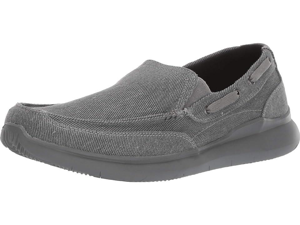 Propet Viasol (Grey) Men's Slip on Shoes Product Image