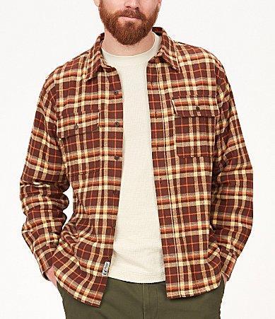 Marmot Doran Plaid Midweight Flannel Long Sleeve Woven Shirt Product Image