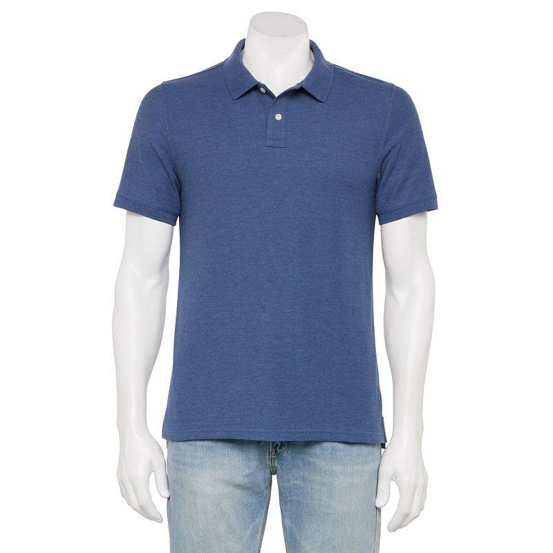 Mens Adaptive Sonoma Goods For Life Easy Dressing Pique Polo Product Image