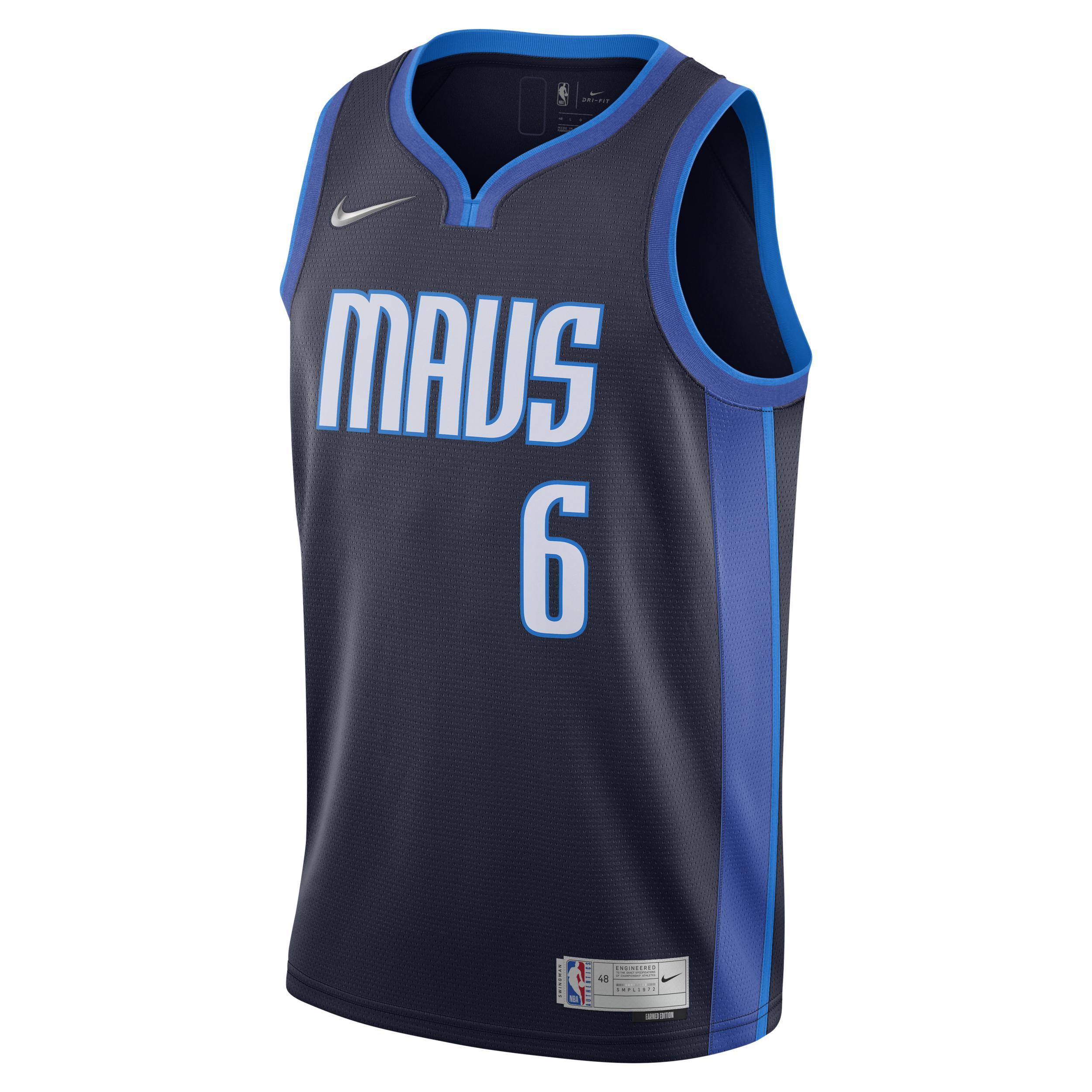 Dallas Mavericks Earned Edition Nike Men's NBA Swingman Jersey Product Image