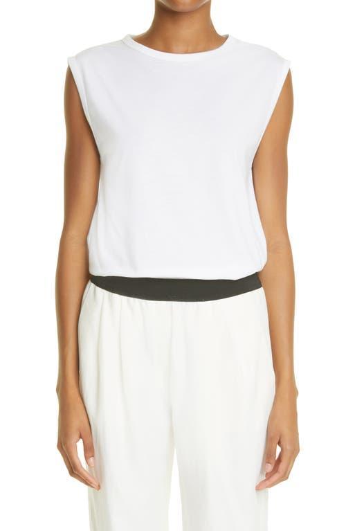 Loulou Studio Brani Sleeveless Cotton T-Shirt Product Image