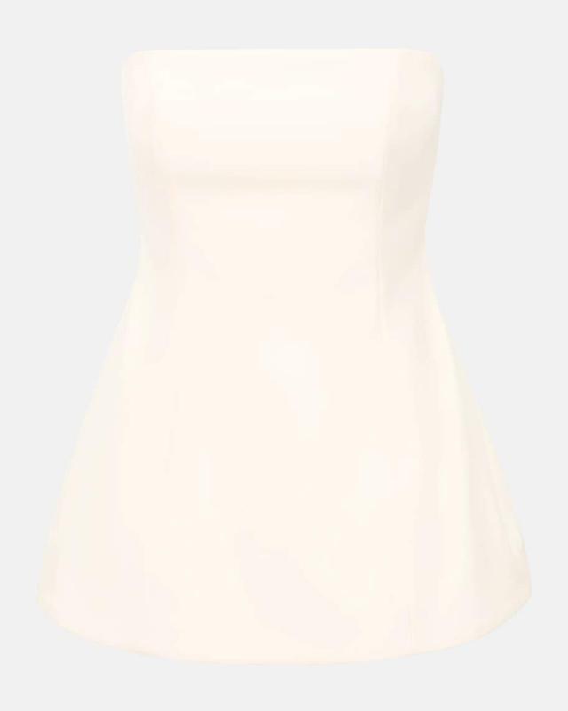 Silvia Strapless Peplum Top Product Image