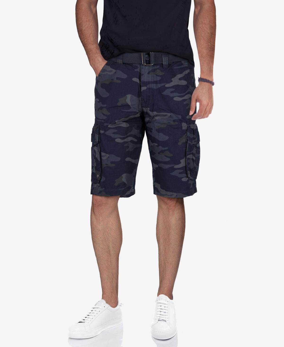 Mens RawX Regular-Fit Belted Cargo Shorts Product Image