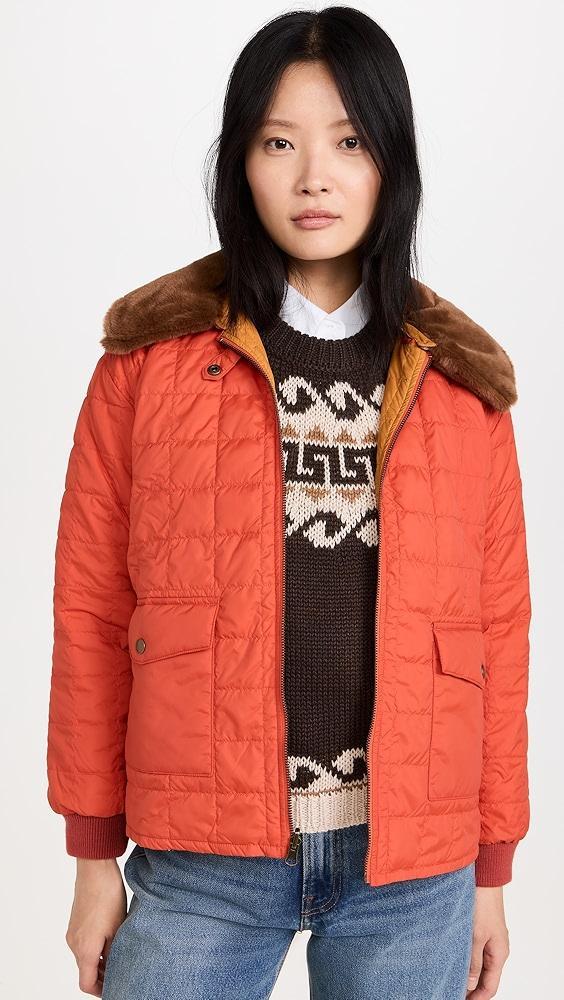 THE GREAT Outdoors The Reversible Down Logger Puffer | Shopbop Product Image