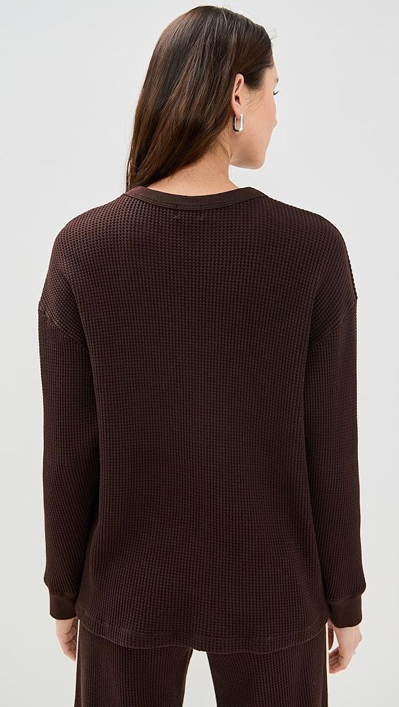 DONNI. The Thermal Crewneck | Shopbop Product Image