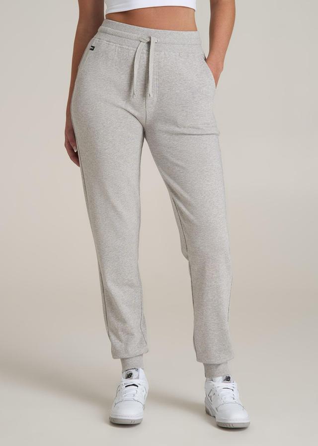 Wearever 2.0 French Terry Joggers for Tall Women in Grey Mix Product Image