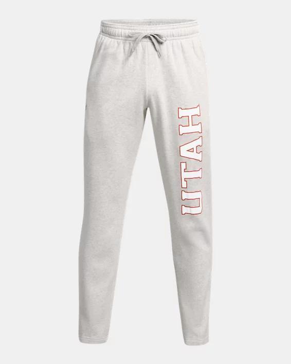 Men's UA Rival Fleece Collegiate Open Bottom Pants Product Image