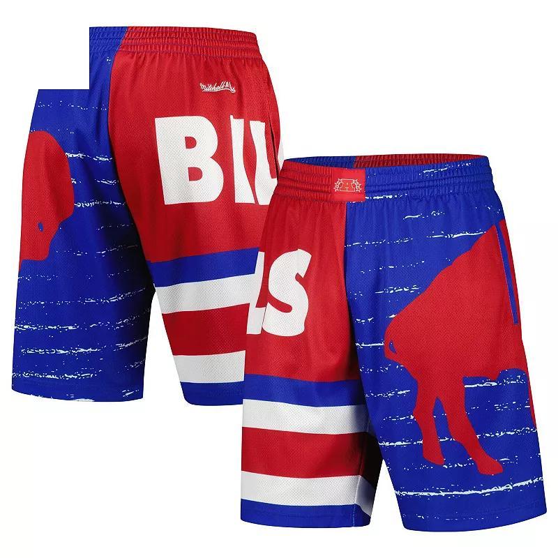 Mens Mitchell & Ness Royal Buffalo Bills Jumbotron 3.0 Shorts Product Image