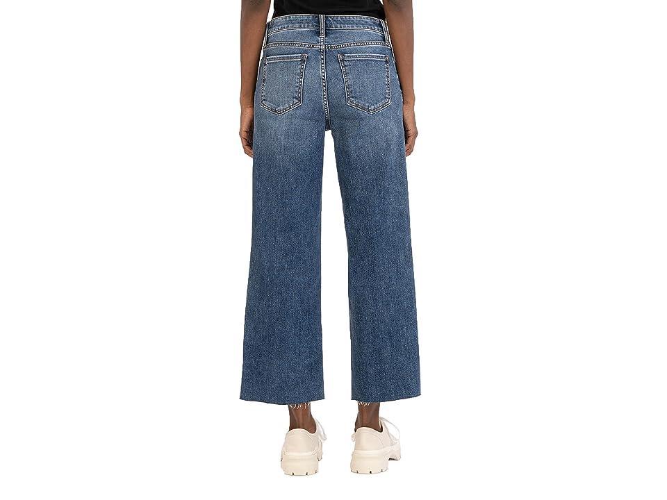 KUT from the Kloth Charlotte High-Rise Culottes in Commendatory (Commendatory) Women's Jeans Product Image