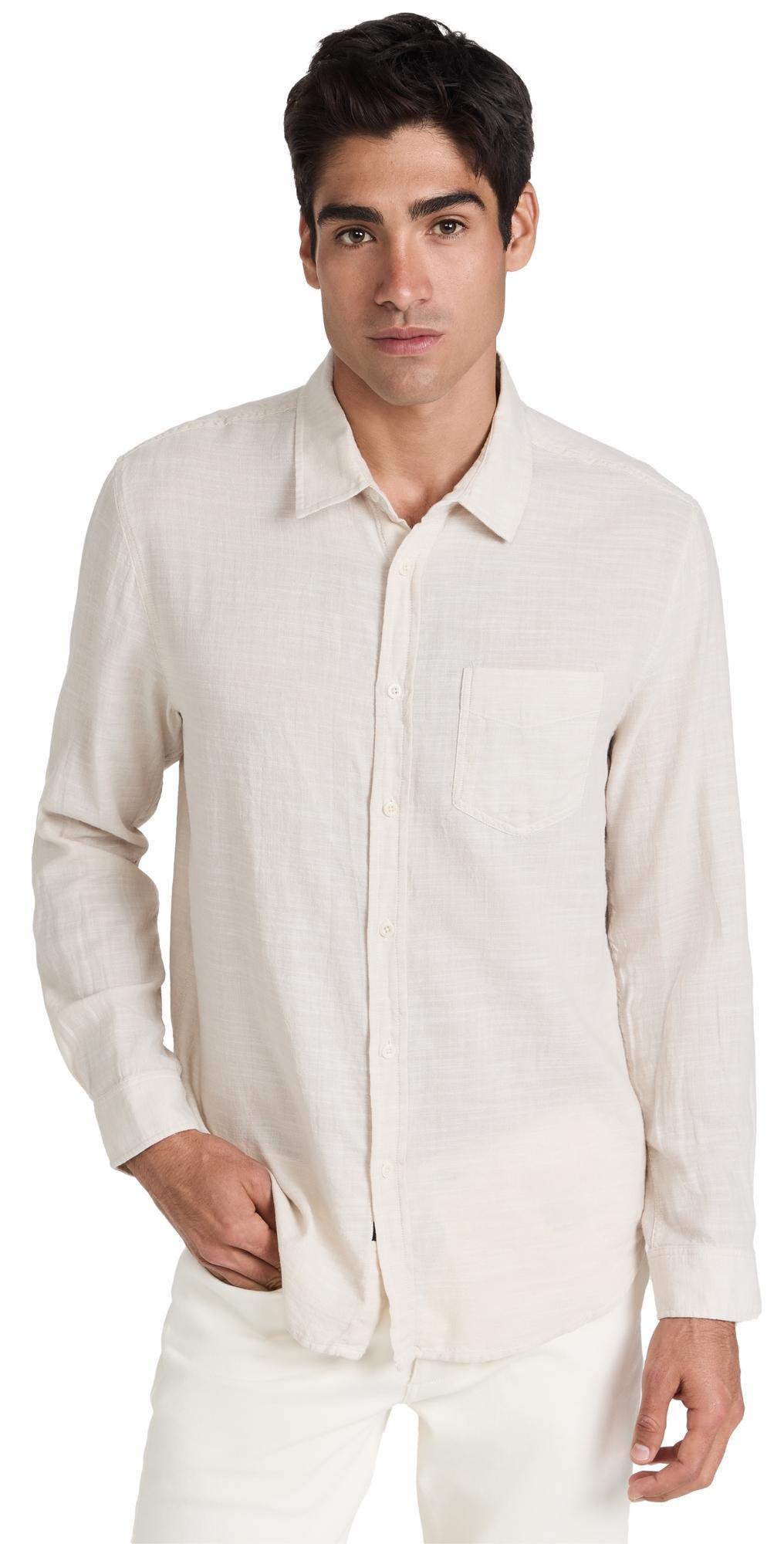 Rails Wyatt Relaxed Fit Solid Button-Up Shirt Product Image