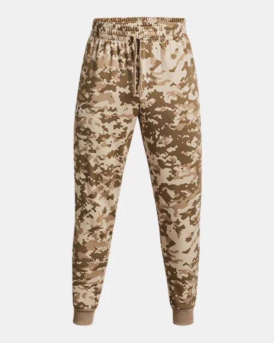 Men's UA Rival Fleece Camo Joggers Product Image