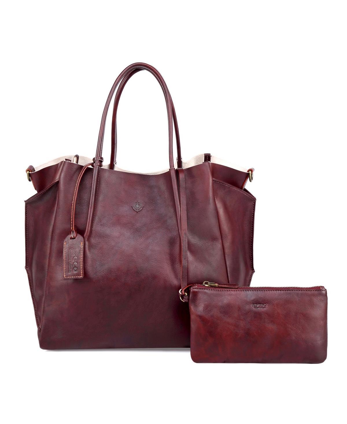 Old Trend Genuine Leather Sprout Land Tote Bag (Rusty Red) Handbags Product Image