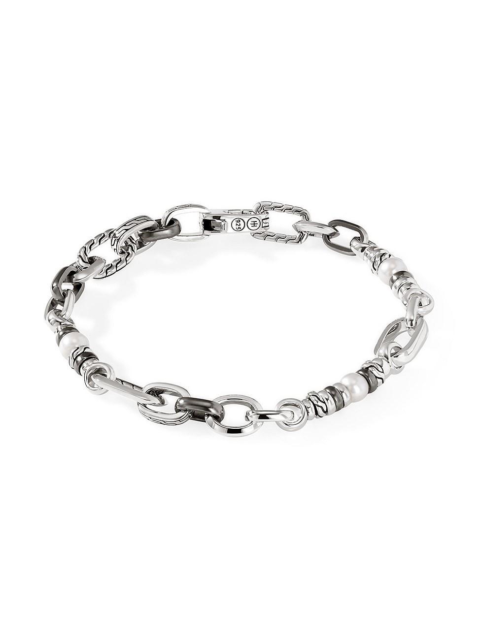 John Hardy Classic Chain Pearl Wrap Bracelet Product Image