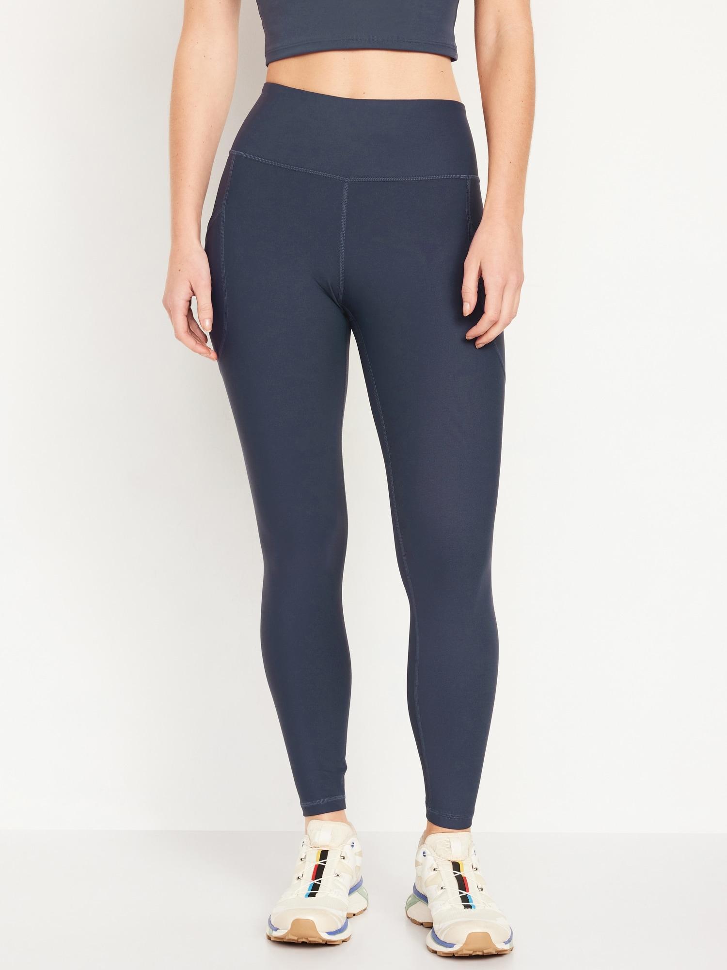 High-Waisted PowerSoft 7/8 Leggings Product Image