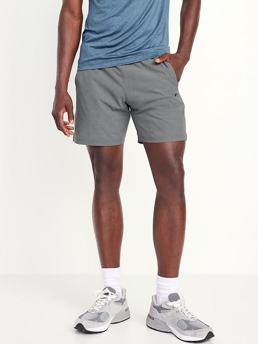 Essential Woven Lined Workout Shorts -- 7-inch inseam Product Image