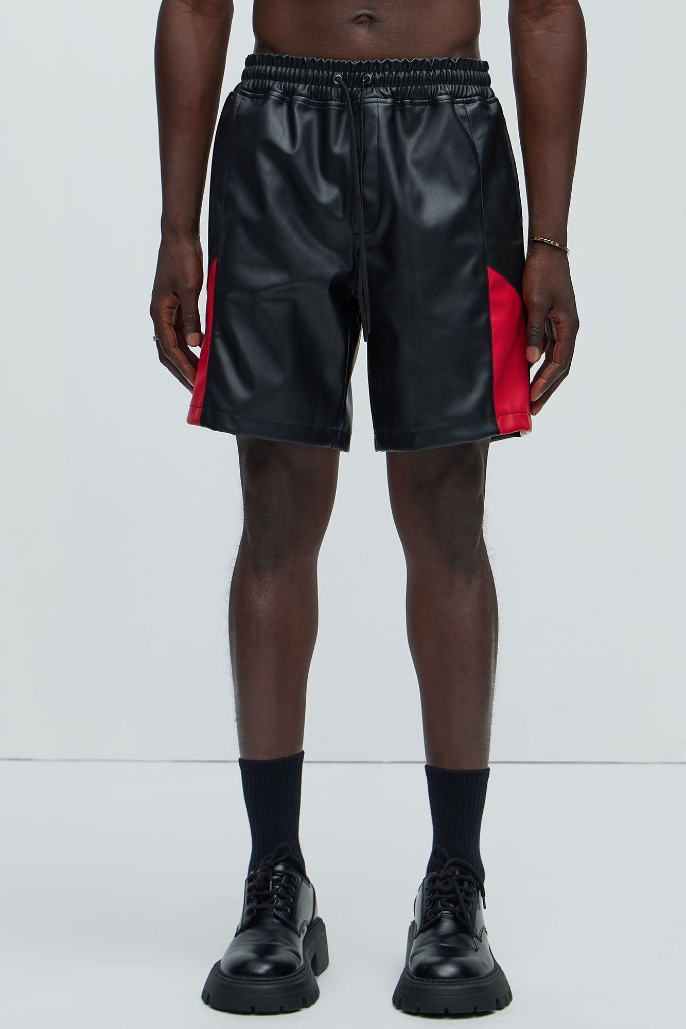 Billy Paneled Racer Shorts - Black/combo Product Image