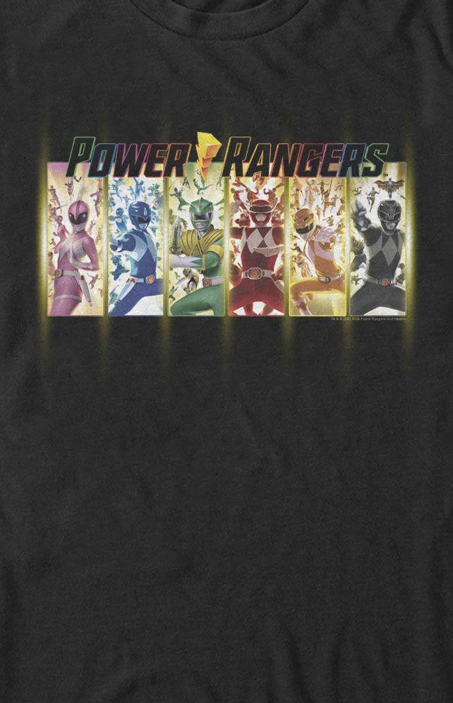 Womens Power Rangers Box Up T-Shirt Product Image