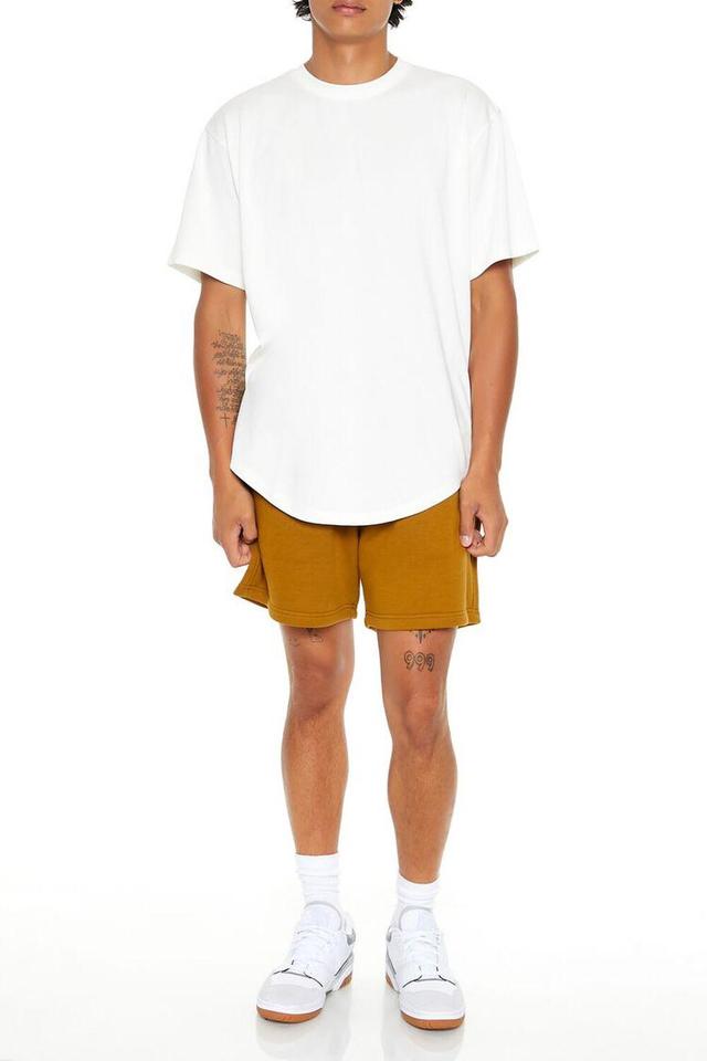 Drawstring Mid-Rise Shorts | Forever 21 Product Image