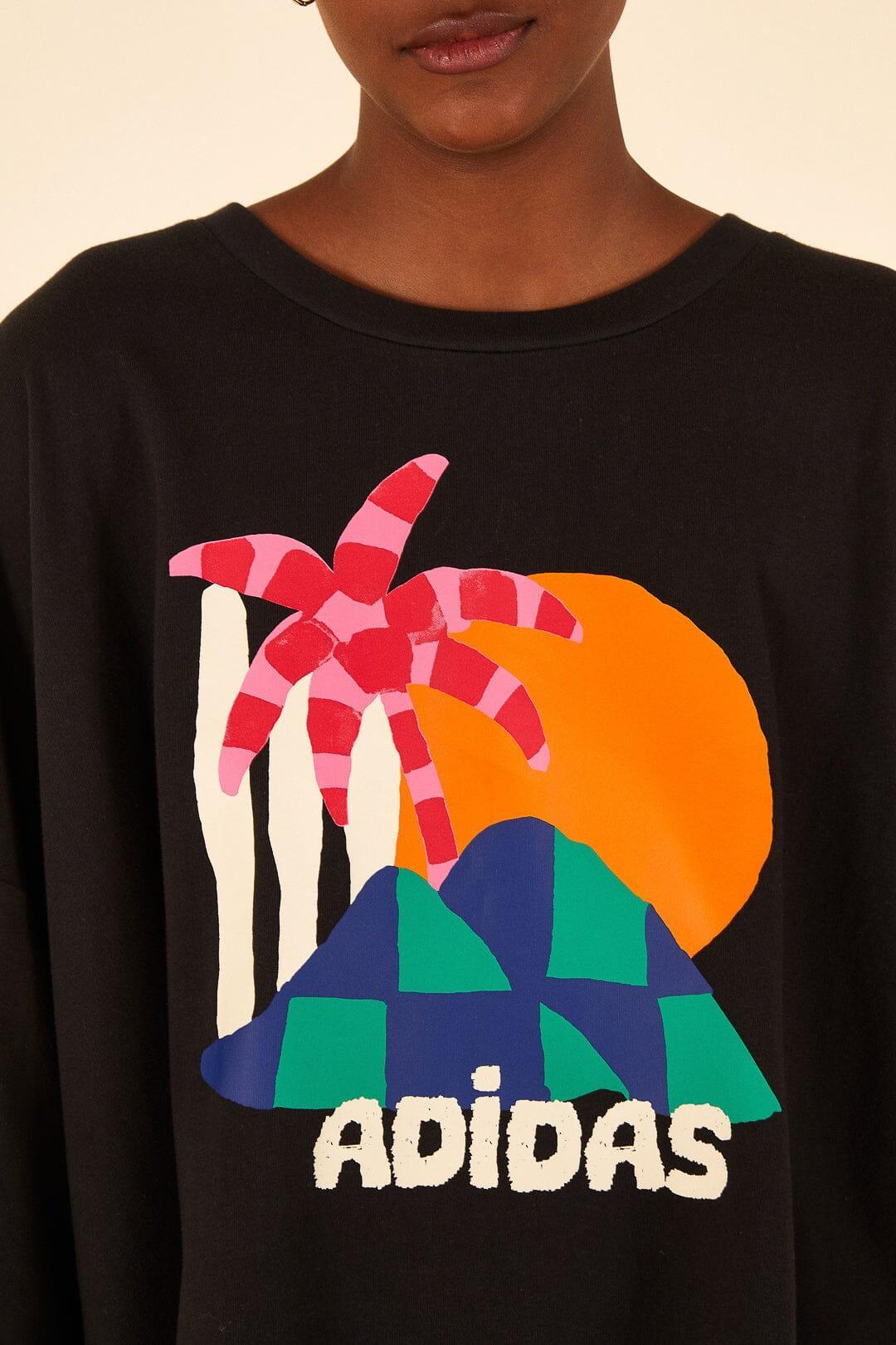 Adidas Farm Gfx Tee Black Product Image