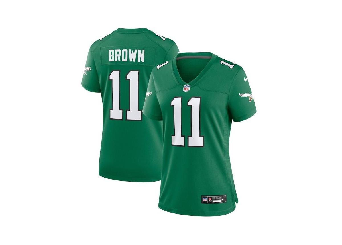 A.J. Brown Philadelphia Eagles Nike Women's NFL Game Football Jersey Product Image