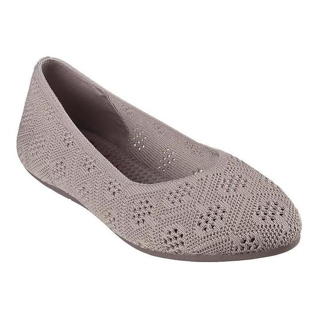 Skechers Womens Cleo 2.0 Knitty Witty Flat Flats Shoes Product Image