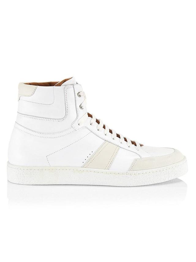 Mens Bafata Leather High-Top Sneakers Product Image