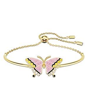 Swarovski Idyllia Crystal Butterfly Bolo Bracelet Product Image