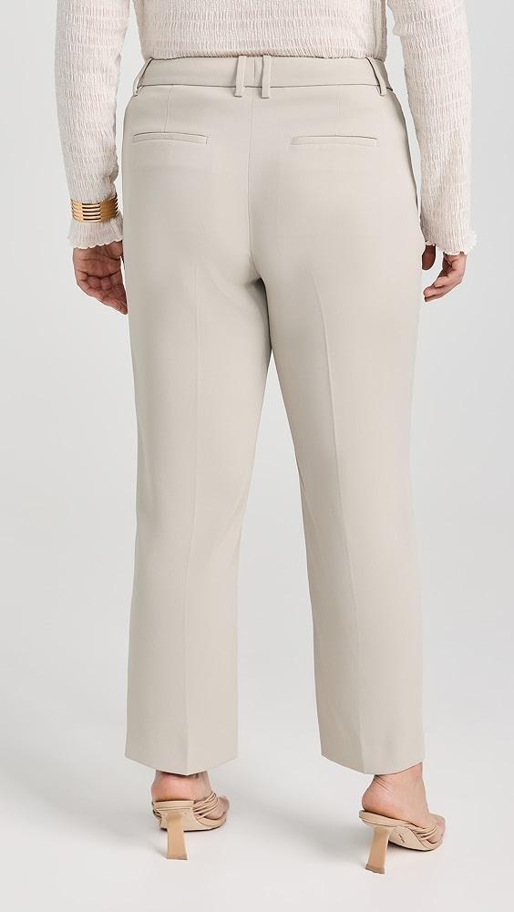 Vince Crepe Tailored Straight Leg Pants | Shopbop Product Image