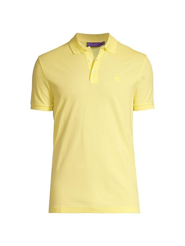 Mens Piqu Polo Shirt Product Image