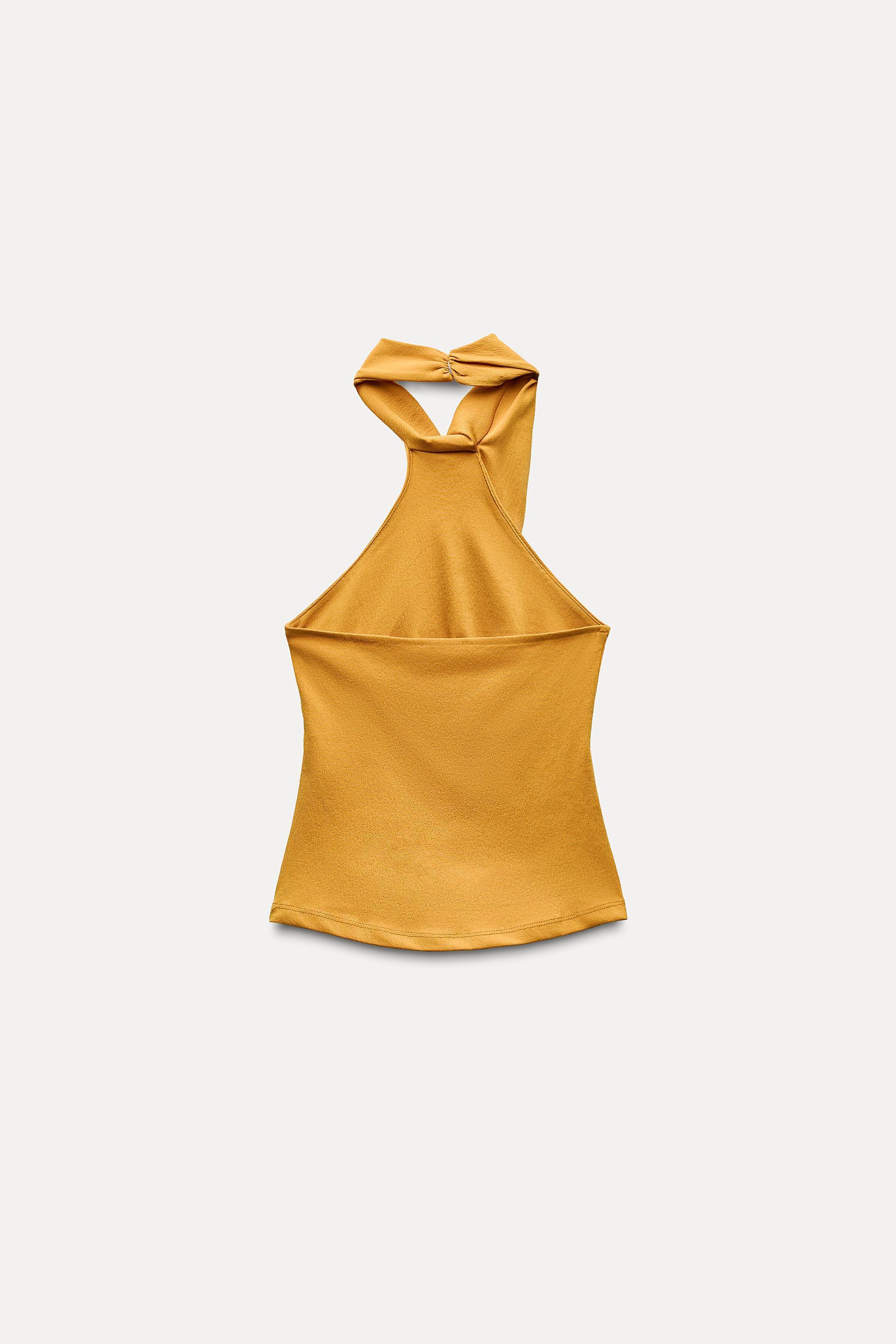 STRETCHY DRAPED TOP Product Image