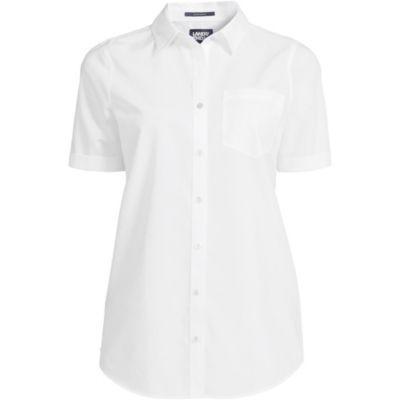 Women's Wrinkle Free No Iron Short Sleeve Shirt Product Image