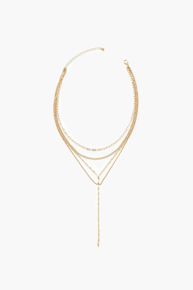 Layered Y-Chain Necklace | Forever 21 Product Image