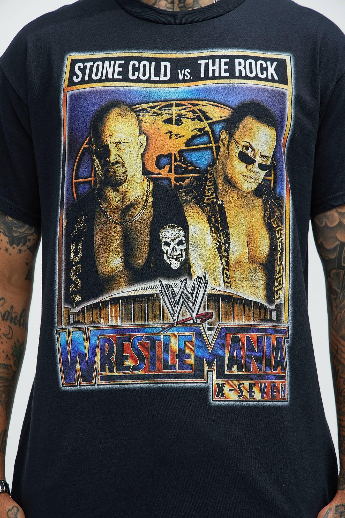 WWE WrestleMania X-Seven Short Sleeve Tee - Black Product Image