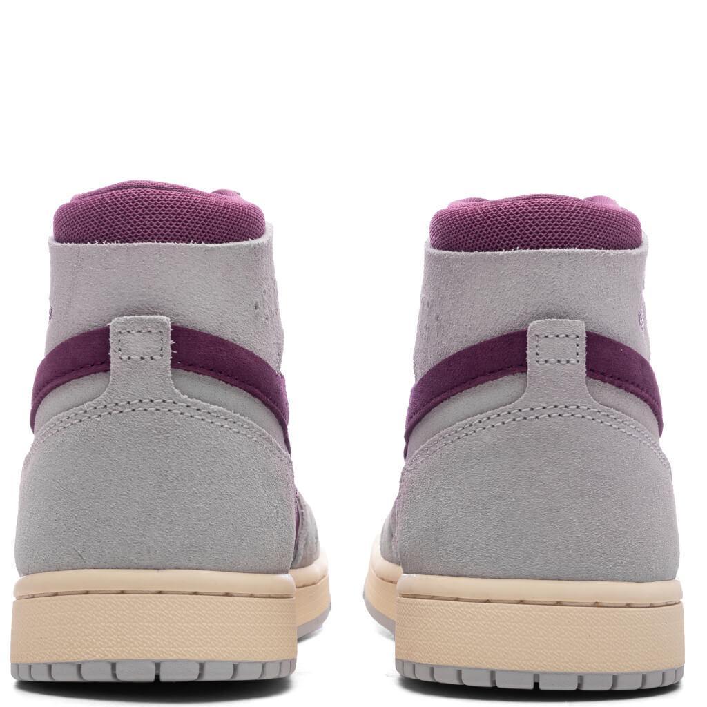 Women's  Air Jordan 1 Zoom CMFT 2 - Bordeaux/Neutral Grey/Light Bordeaux Female Product Image