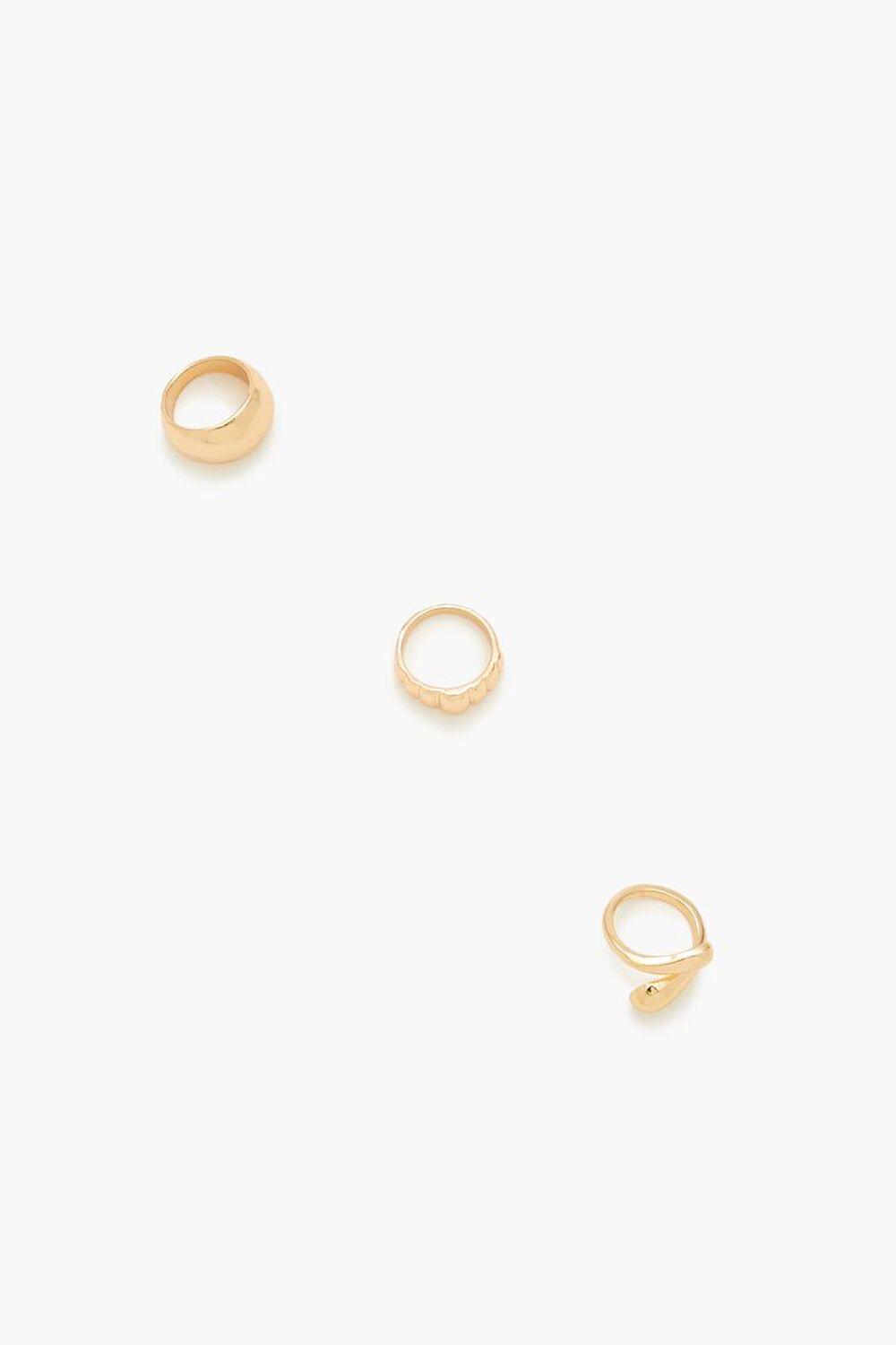 Spiral Cocktail Ring Set | Forever 21 Product Image