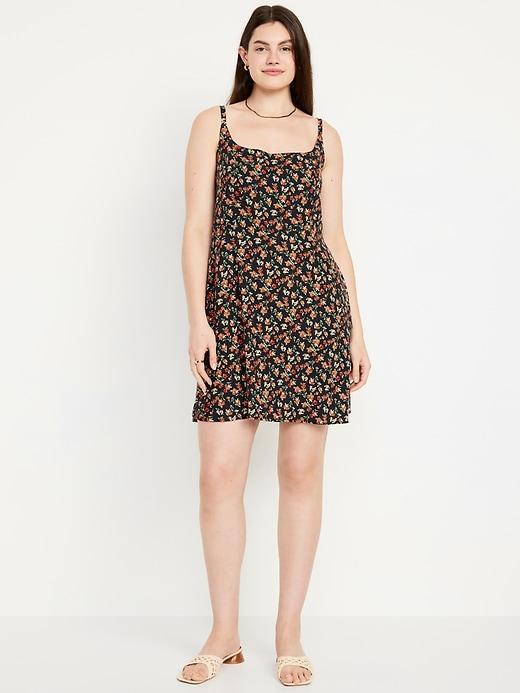 Fit & Flare Cami Mini Dress Product Image