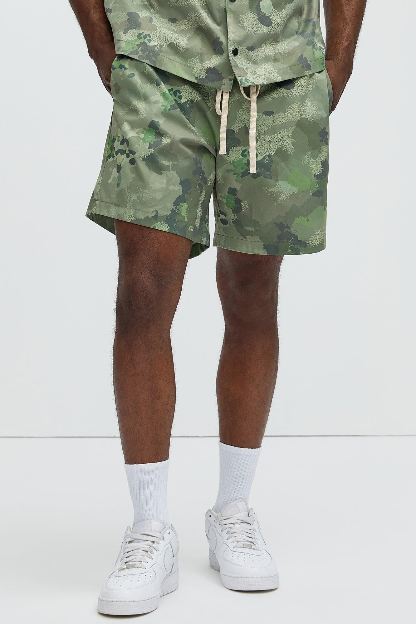 Donwood Camouflage Warm Up Shorts - Camouflage product image